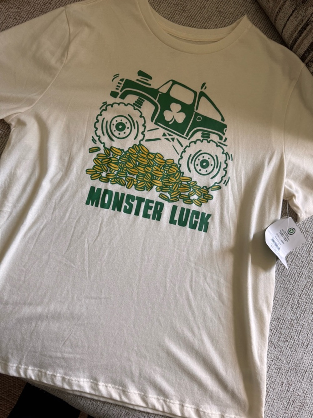 kids monster truck shirt